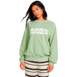 блуза,дамски,блузи,billabong,the,waves,crew,sweatshirt,green