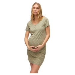 пижама,дамски,пижами,mamalicious,mira,star,maternity,pyjama,tea,star,(green)