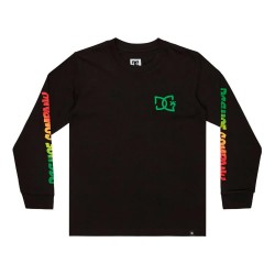 тениска,детски,тениски,dc,shoes,hot,box,long,sleeve,t,shirt,black
