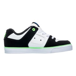 обувки,детски,маратонки,dc,shoes,pure,elastic,trainers,white,(white,green,black)