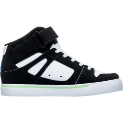 високи,кецове,детски,боти,dc,shoes,pure,high,top,ev,boots,black,white,green,(black)
