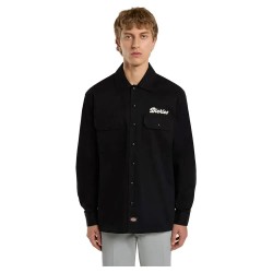 риза,с,дълъг,ръкав,мъжки,ризи,dickies,lewistown,long,sleeve,shirt,black