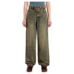 дънки,дамски,панталони,dickies,thomasville,jeans,yellow,fade,indigo,(yellow,brown)