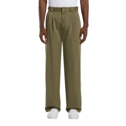 панталони,мъжки,панталони,dickies,unionville,pleated,work,pants,military,green,(green)