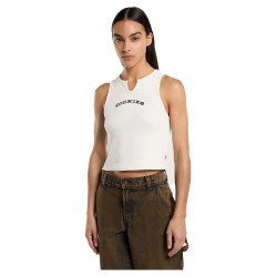 тениска,дамски,тениски,dickies,v,neck,sleeveless,t,shirt,white,(egret)