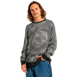 блуза,мъжки,пуловери,dc,shoes,fracture,sweatshirt,grey