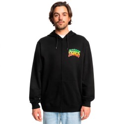блуза,мъжки,пуловери,dc,shoes,hot,box,full,zip,sweatshirt,black