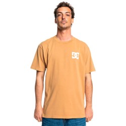 тениска,мъжки,тениски,dc,shoes,line,up,short,sleeve,t,shirt,yellow,(medal,bronze,acid,wash)