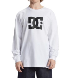 тениска,мъжки,тениски,dc,shoes,star,hls,long,sleeve,t,shirt,white