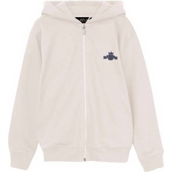 блуза,детски,блузи,replay,sb2723.056.23872,full,zip,sweatshirt,butter,(beige)