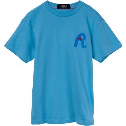 тениска,детски,тениски,replay,sb7401.063.23700,short,sleeve,t,shirt,blue,(surfer,blue)