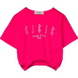 тениска,детски,тениски,replay,sg7301.050.2660,short,sleeve,t,shirt,fuxia,(pink)