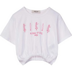 тениска,детски,тениски,replay,sg7301.050.2660,short,sleeve,t,shirt,white