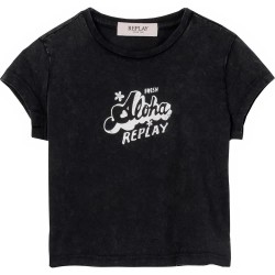 тениска,детски,тениски,replay,sg7519.051.2660m,short,sleeve,t,shirt,black,(blackboard)