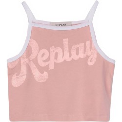 тениска,детски,тениски,replay,sg7631.050.22973,sleeveless,t,shirt,pink,(powder,pink)
