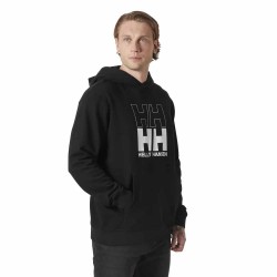 суичър,мъжки,пуловери,helly,hansen,core,graphic,hoodie,black