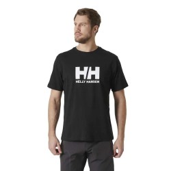 тениска,мъжки,тениски,helly,hansen,logo,3.0,short,sleeve,t,shirt,black