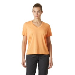 Тениска Helly hansen Salt Breeze short sleeve v neck T-shirt - Orange (Apricot Crush) тениска,дамски,тениски,helly,hansen,salt,breeze,short,sleeve,v,neck,t,shirt,orange,(apricot,crush)