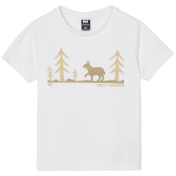 Тениска Helly hansen Tech Graphic K short sleeve T-shirt - White (White) тениска,детски,тениски,helly,hansen,tech,graphic,k,short,sleeve,t,shirt,white,(white)