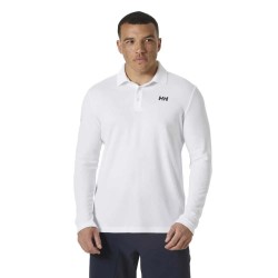 Helly hansen Skagerrak Quikdry Rugger long sleeve polo - White (White) мъжки,блузи,с,яка,helly,hansen,skagerrak,quikdry,rugger,long,sleeve,polo,white,(white)