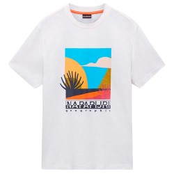 тениска,мъжки,тениски,napapijri,arbia,short,sleeve,t,shirt,white,whisper,(white)