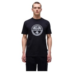 тениска,мъжки,тениски,napapijri,bollo,short,sleeve,t,shirt,black