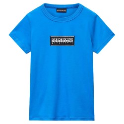 тениска,детски,тениски,napapijri,chamois,summer,short,sleeve,t,shirt,french,blue,(blue)