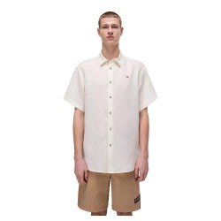 риза,с,къс,ръкав,мъжки,ризи,napapijri,linen,short,sleeve,shirt,white