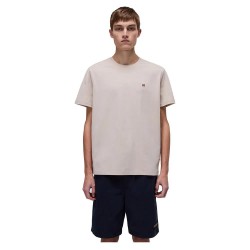 тениска,мъжки,тениски,napapijri,salis,summer,short,sleeve,t,shirt,beige,(feather,gr)