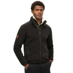 поларена,блуза,мъжки,пуловери,superdry,active,fleece,full,zip,sweatshirt,black