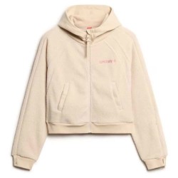 поларена,блуза,дамски,блузи,superdry,active,tech,fleece,full,zip,sweatshirt,beige,(off,grey)