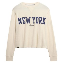 тениска,дамски,тениски,superdry,ath,essential,graphic,long,sleeve,t,shirt,beige,(desert,bone,off,white)