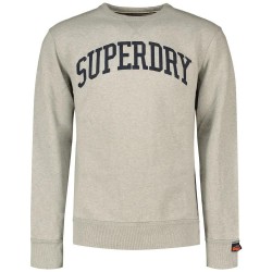 блуза,мъжки,пуловери,superdry,athletic,ess,sweatshirt,beige,grey,(grey,marl)