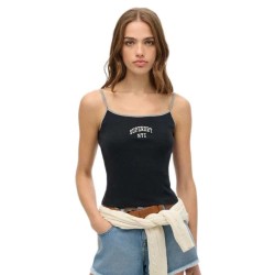 тениска,дамски,тениски,superdry,athletic,essential,cami,sleeveless,t,shirt,eclipse,navy,(black)