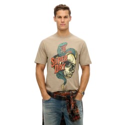 тениска,мъжки,тениски,superdry,biker,rock,graphic,loose,short,sleeve,t,shirt,brown,(roasted,cashew,brown)