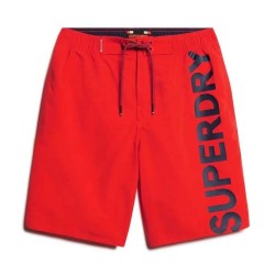бански,гащета,мъжки,бански,костюми,superdry,classic,19´´,logo,swimming,shorts,bright,red,(red)