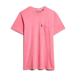 тениска,мъжки,тениски,superdry,classic,essential,pocket,short,sleeve,t,shirt,washed,paradise,red,(pink)