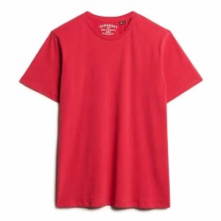 тениска,мъжки,тениски,superdry,classic,essential,short,sleeve,t,shirt,washed,cranberry,crush,red,(red)