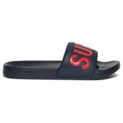 мъжки,джапанки,и,чехли,superdry,core,graphic,slides,black,(nautical,navy)
