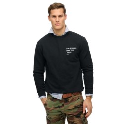 блуза,мъжки,пуловери,superdry,core,logo,city,sweatshirt,black,(black)