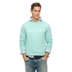 блуза,мъжки,пуловери,superdry,core,logo,city,sweatshirt,grey,green,(blue)