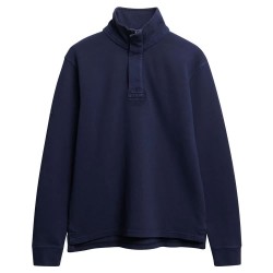 блуза,мъжки,пуловери,superdry,cotton,classic,pique,henley,sweatshirt,washed,blue,(blue)