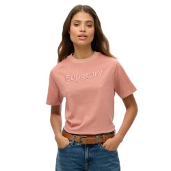 тениска,дамски,тениски,superdry,emb,core,logo,boxy,loose,short,sleeve,t,shirt,pink,(ash,rose)