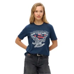 тениска,дамски,тениски,superdry,embellish,varsity,relaxed,short,sleeve,t,shirt,lauren,navy,(blue)