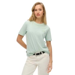 тениска,дамски,тениски,superdry,essential,logo,emb,short,sleeve,t,shirt,surf,spray,green,(green)