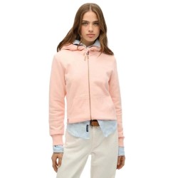 блуза,дамски,блузи,superdry,essential,logo,full,zip,sweatshirt,pale,rose,pink,(pink)