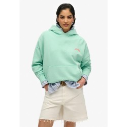 суичър,дамски,блузи,superdry,essential,logo,gd,hoodie,spearmint,light,green,(green)