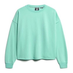 блуза,дамски,блузи,superdry,essential,logo,gd,relax,sweatshirt,green,(spearmint,light,green)