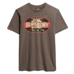 тениска,мъжки,тениски,superdry,gasoline,graphic,relaxed,short,sleeve,t,shirt,brown,(vintage,black)