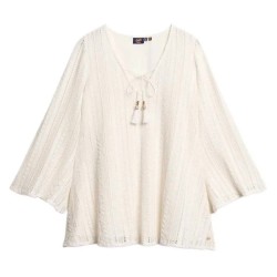 рокля,дамски,поли,и,рокли,superdry,ibiza,lace,short,dress,white